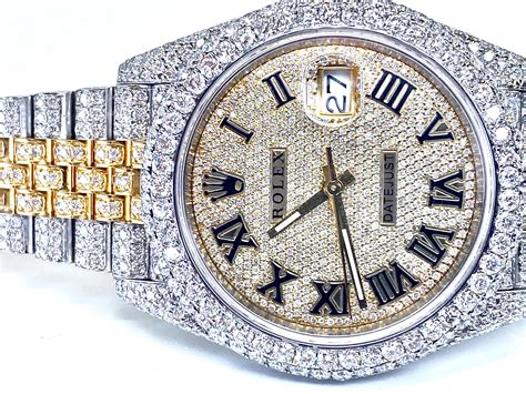 iced out diamond watches